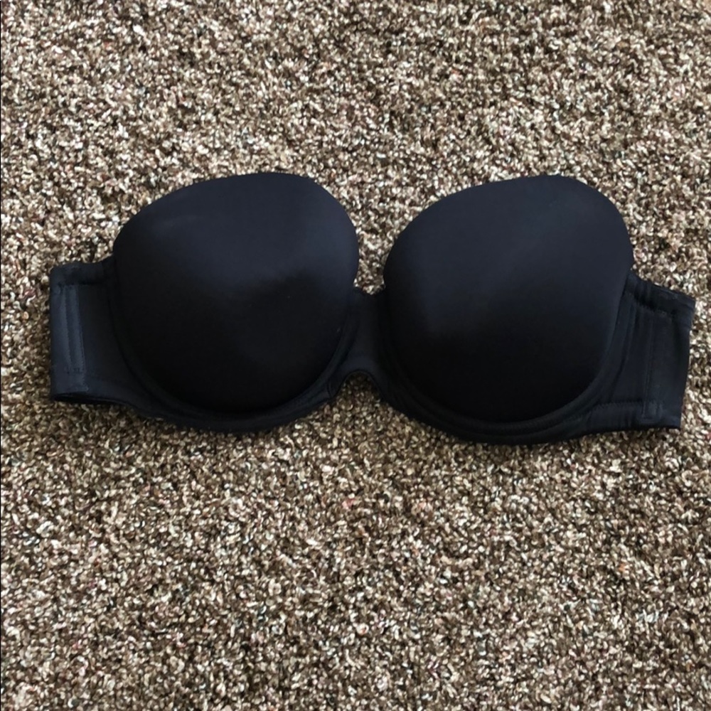 Wacoal black strapless bra 32 DDD
